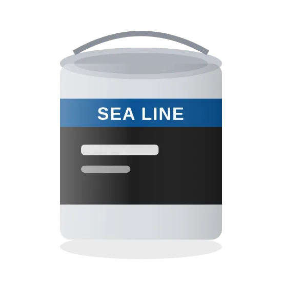 SEA LINE AF Hard antifouling crna